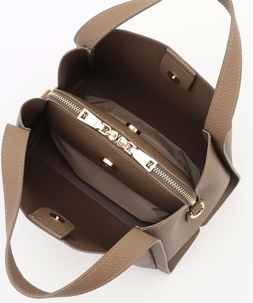 LA BAGAGERIE ソフトシュリンク2WAYハンドバッグ small 