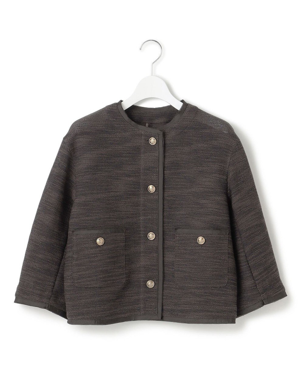 23区 サマーツイード 7分袖 ジャケット 