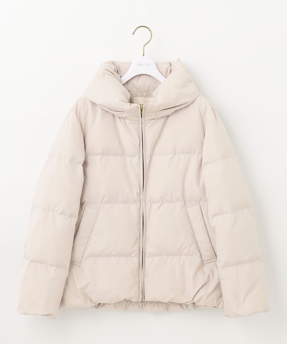 ANY SIS 【撥水】エコファイバーミックスショート ダウン 