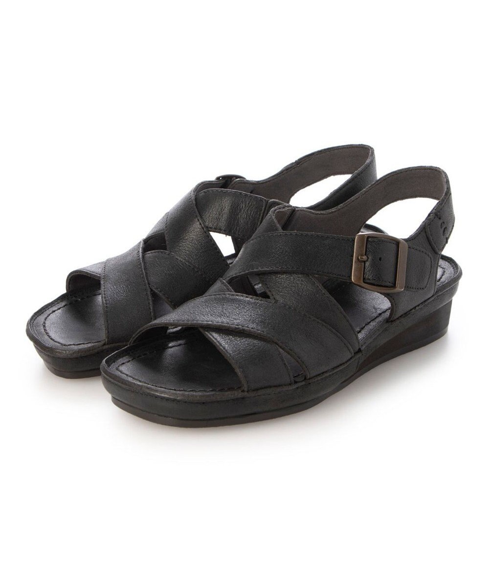 ing <ing>【WEB限定】【3E】クロスデザインサンダル 