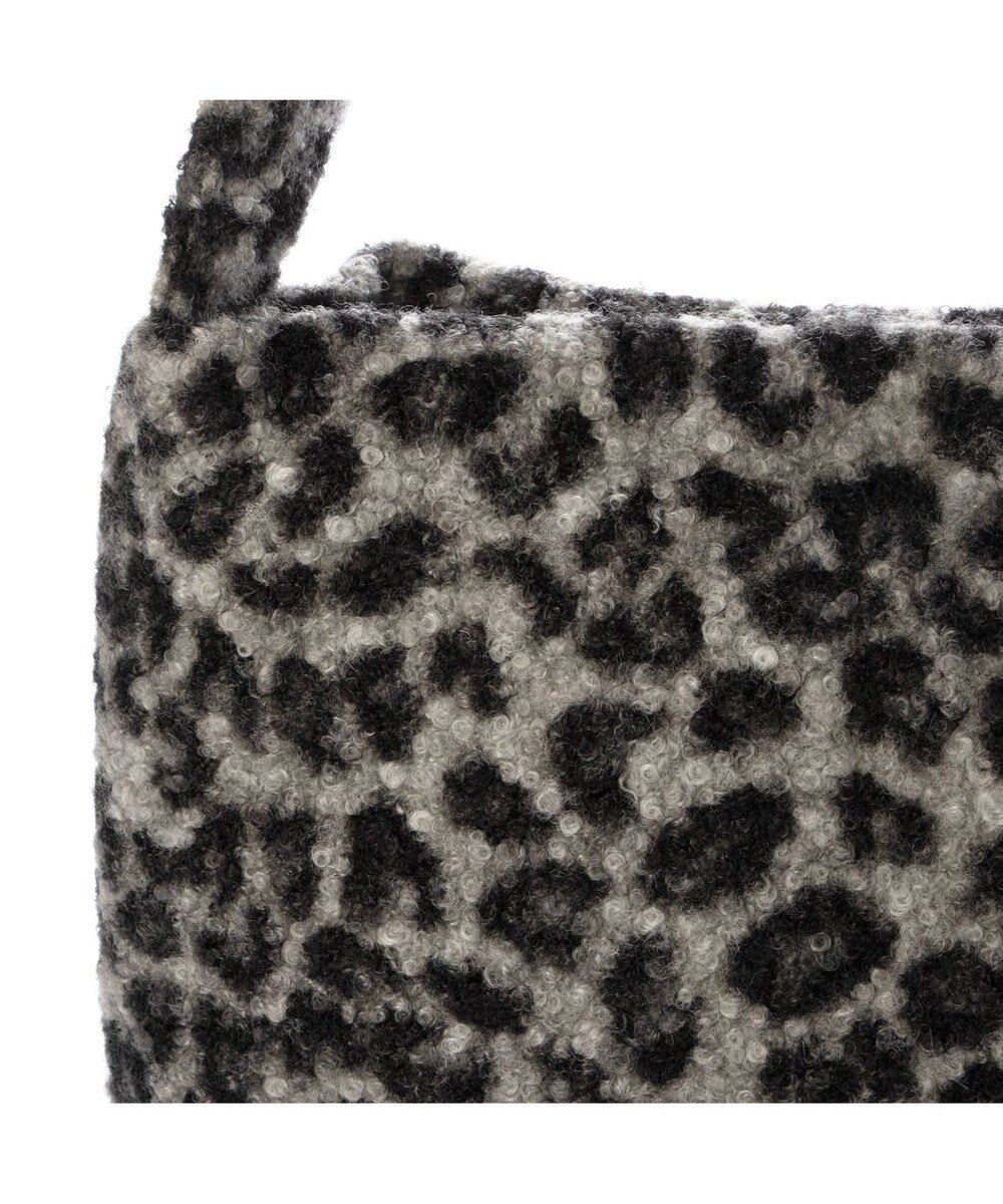 UNBILLION カシュカシュ cachecache / レオパードループツイードワンショルダートート 