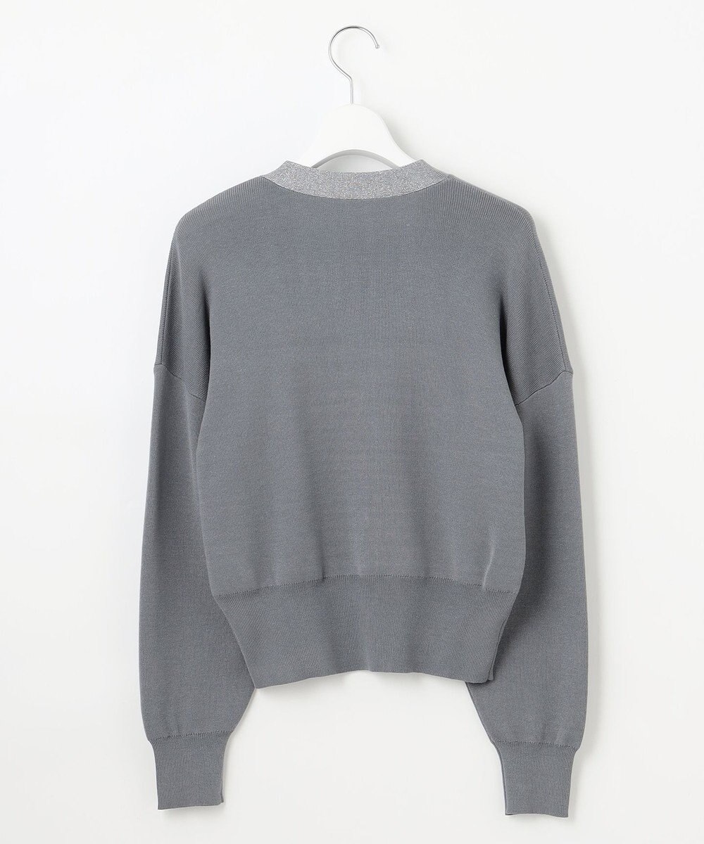 Feroux 【洗える・セットアイテム】ラメライン・ニットセットアップ 