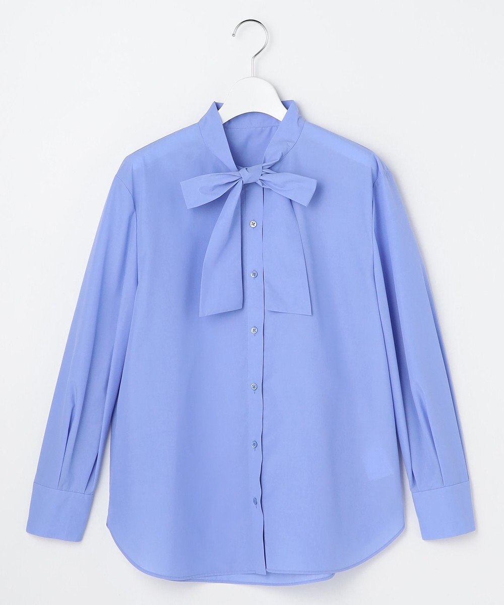 自由区 L 【カタログ掲載】ナチュラルタッチボウタイ ブラウス 