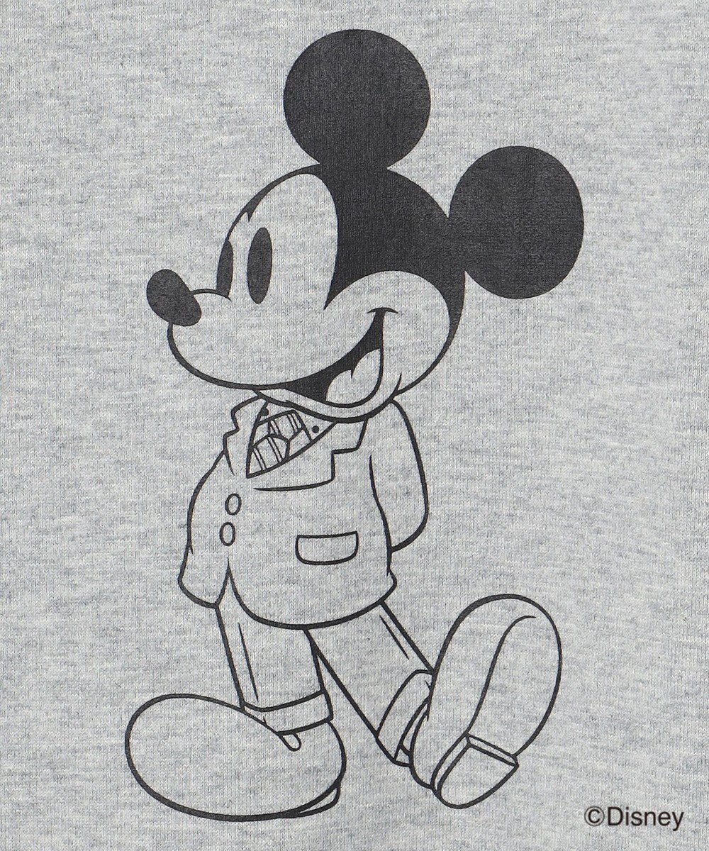 J.PRESS MEN 【DISNEY COLLECTION】【UNISEX】ワンポイント Tシャツ / ミッキ－マウス 
