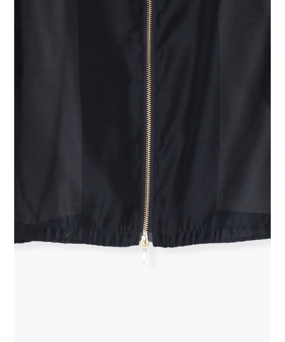 Te chichi ショートシアーフーディーブルゾン 