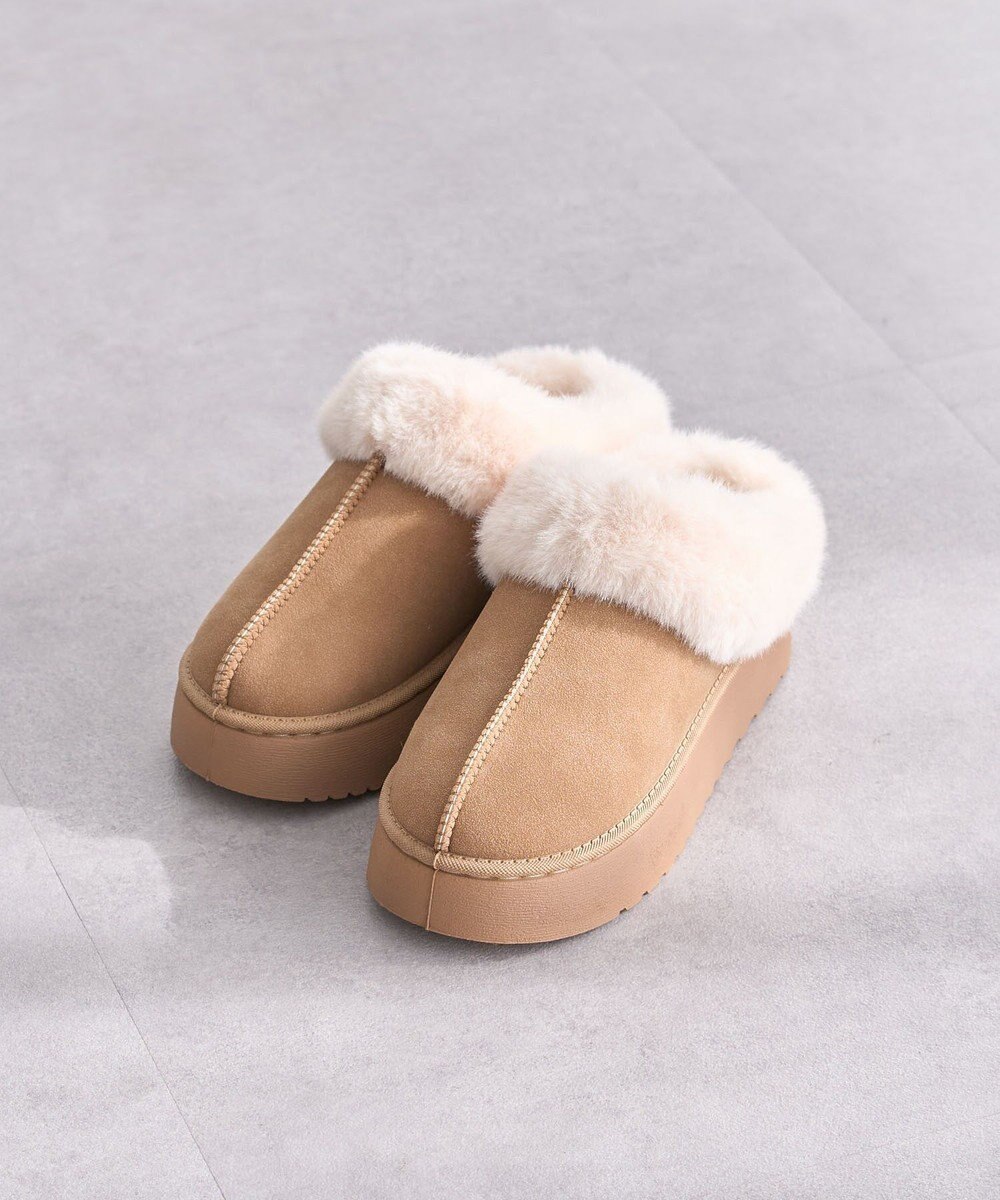 Green Parks ・ｍｉｎｉａ　フェイクムートンスリッポン 