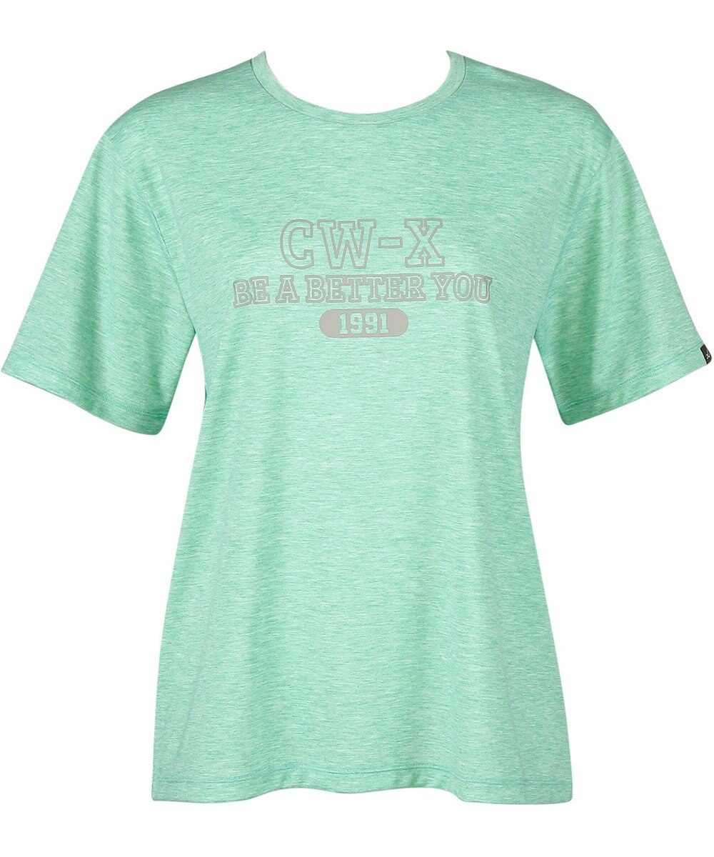 CW-X 【UNISEX】 CW-X トップス 3分袖 カジュアルＴシャツ 少しゆったりとした着用感 吸汗速乾 半袖 ユニセックス DLR105 /ワコール 
