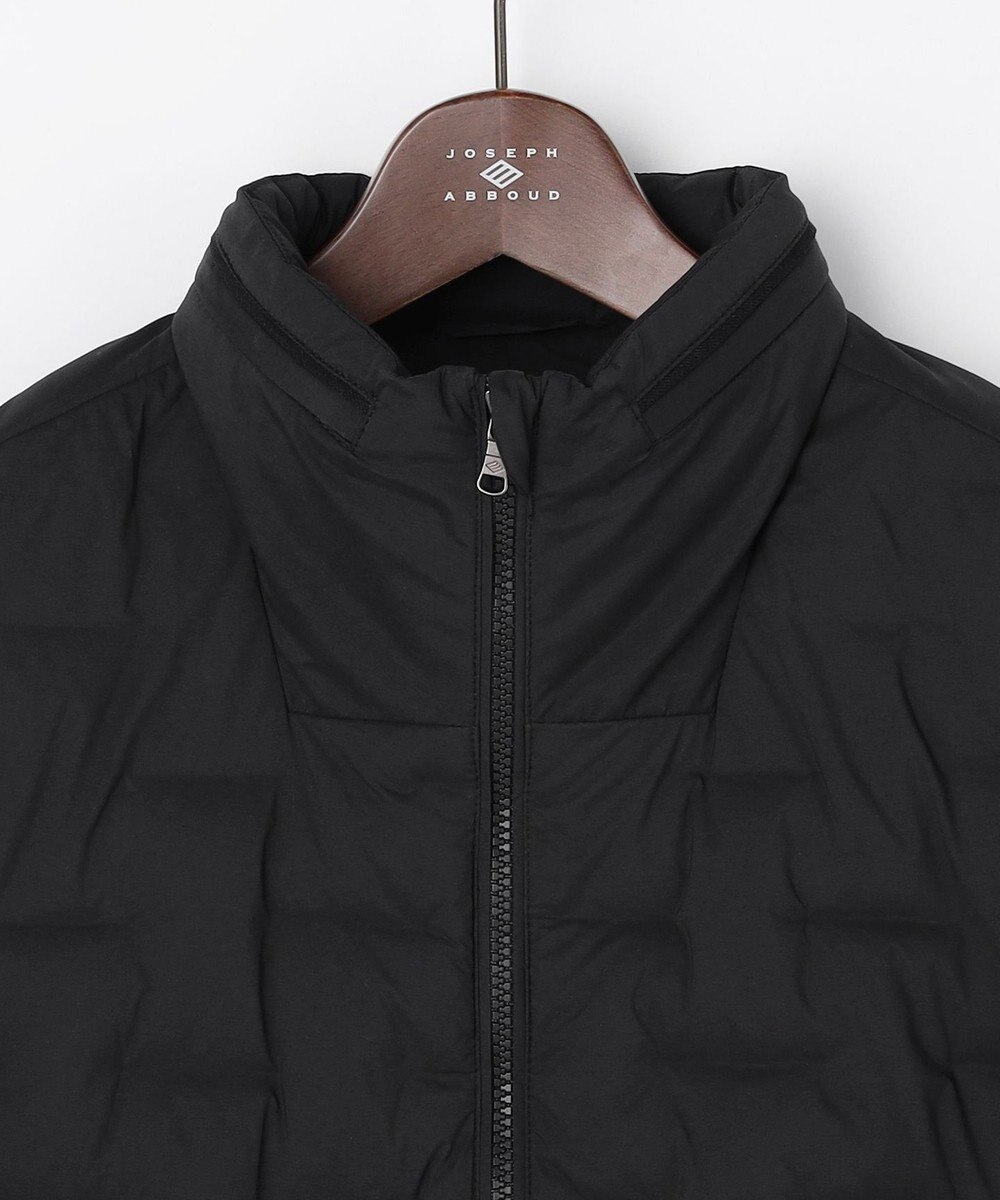 JOSEPH ABBOUD 【キングサイズ・ストレッチ/中綿/軽量/インフード】2WAYストレッチパテッドブルゾン 
