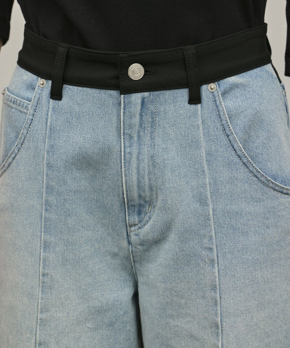 GRACE CONTINENTAL クロップトバレルパンツ 