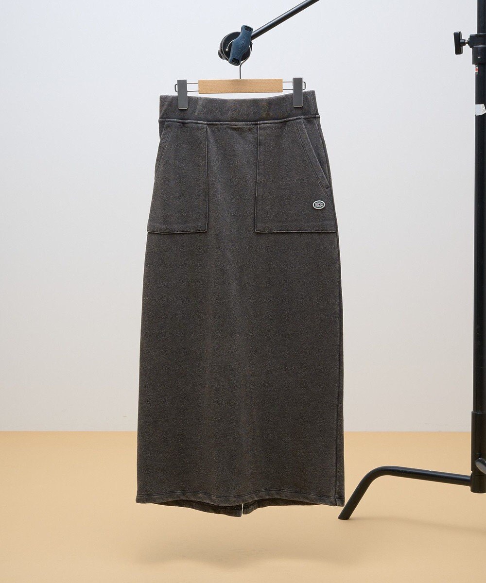 AMERICAN HOLIC DISCUS 加工裏毛ナロースカート 