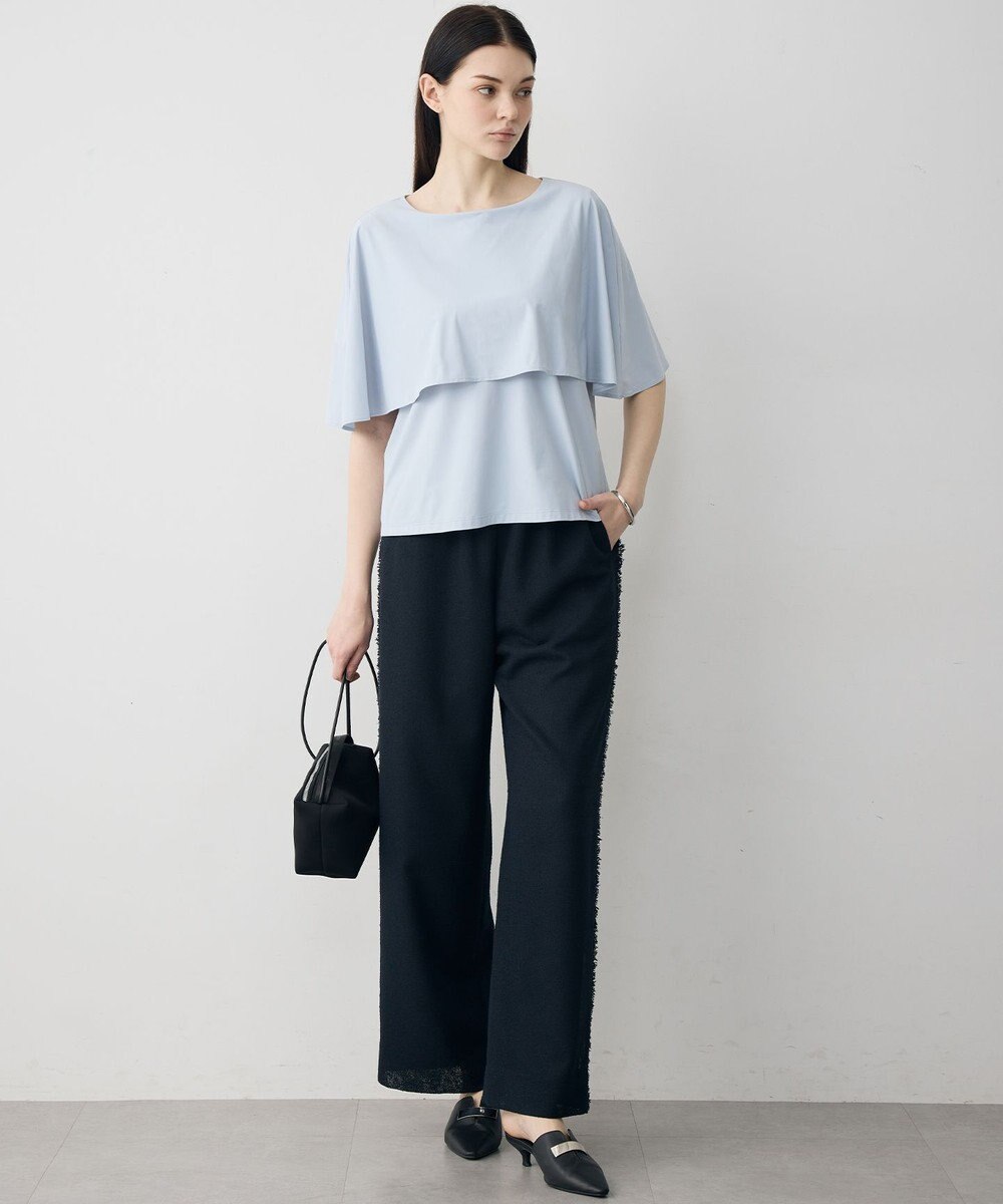 ICB L 【WEB限定カラーあり】マットスキューバ ケープデザインカットソー 