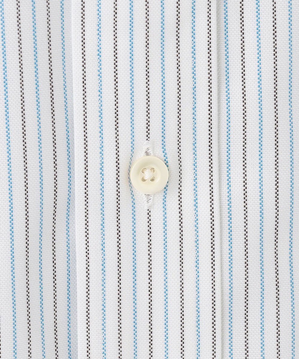 J.PRESS MEN 【WEB・一部店舗限定】ターコイズストライプシャツ/B.D. 