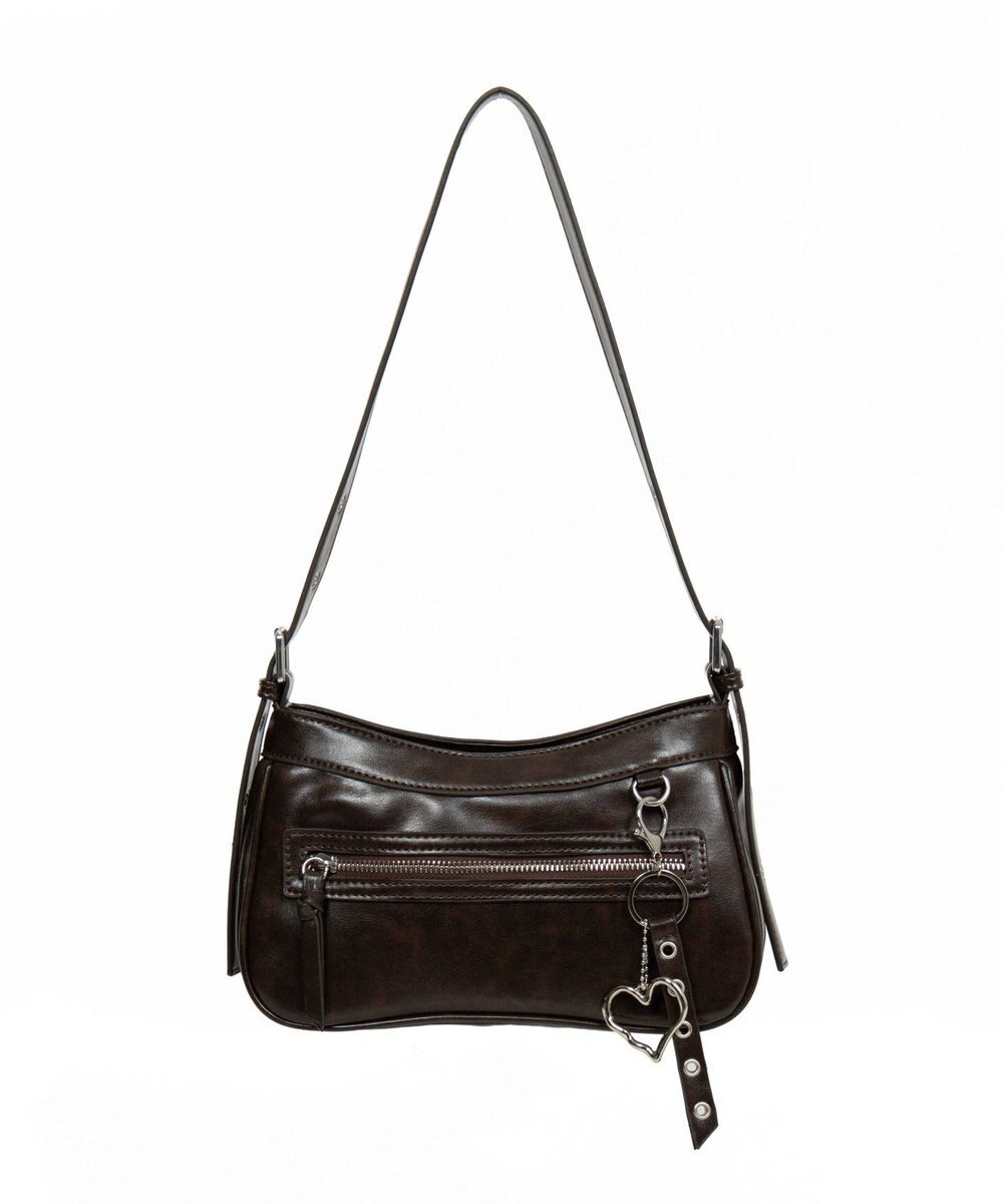 WEGO チャーム付きハトメベルトバッグ 