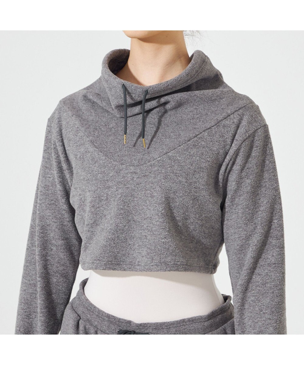 Chacott ハイネックショートトップ 