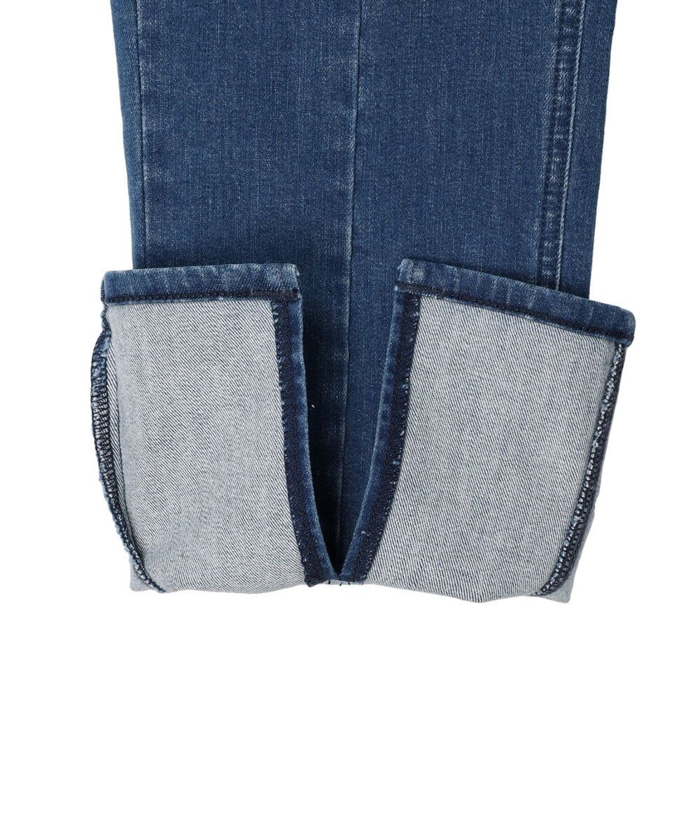 earth music&ecology Ｌｅｅ×ｅ．ｍ．ａ．ｅ．スリットフレアデニムパンツ 