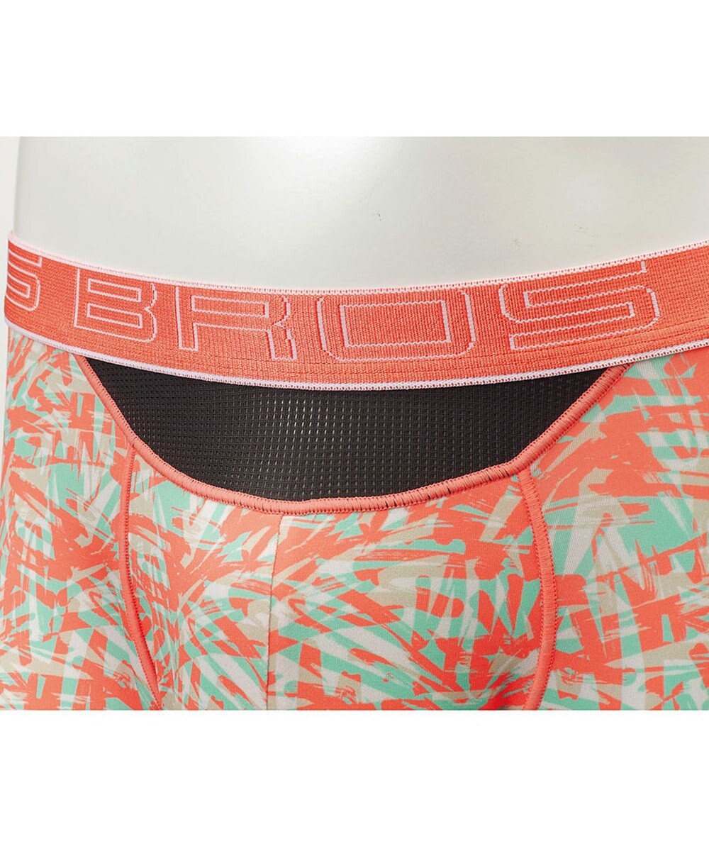 WACOAL MEN ボクサーパンツ 風が通ってムレ軽減。 ダブルエアスルータイプ 吸汗速乾 前閉じ GT3910 /ブロス バイ ワコールメン 