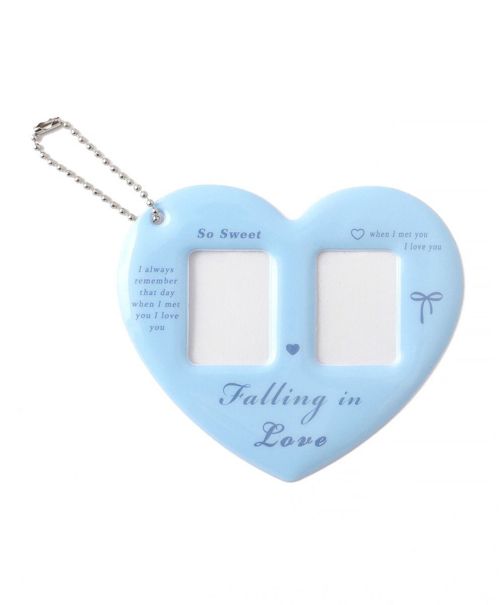 WEGO 【推し活＆痛バ】ハートIDフォトケースキーホルダー 