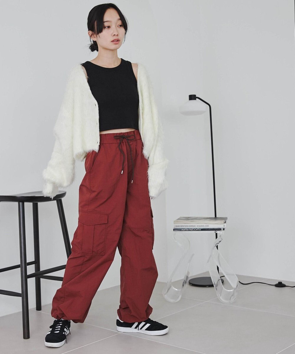 WEGO ファータッチニットショートカーデ 