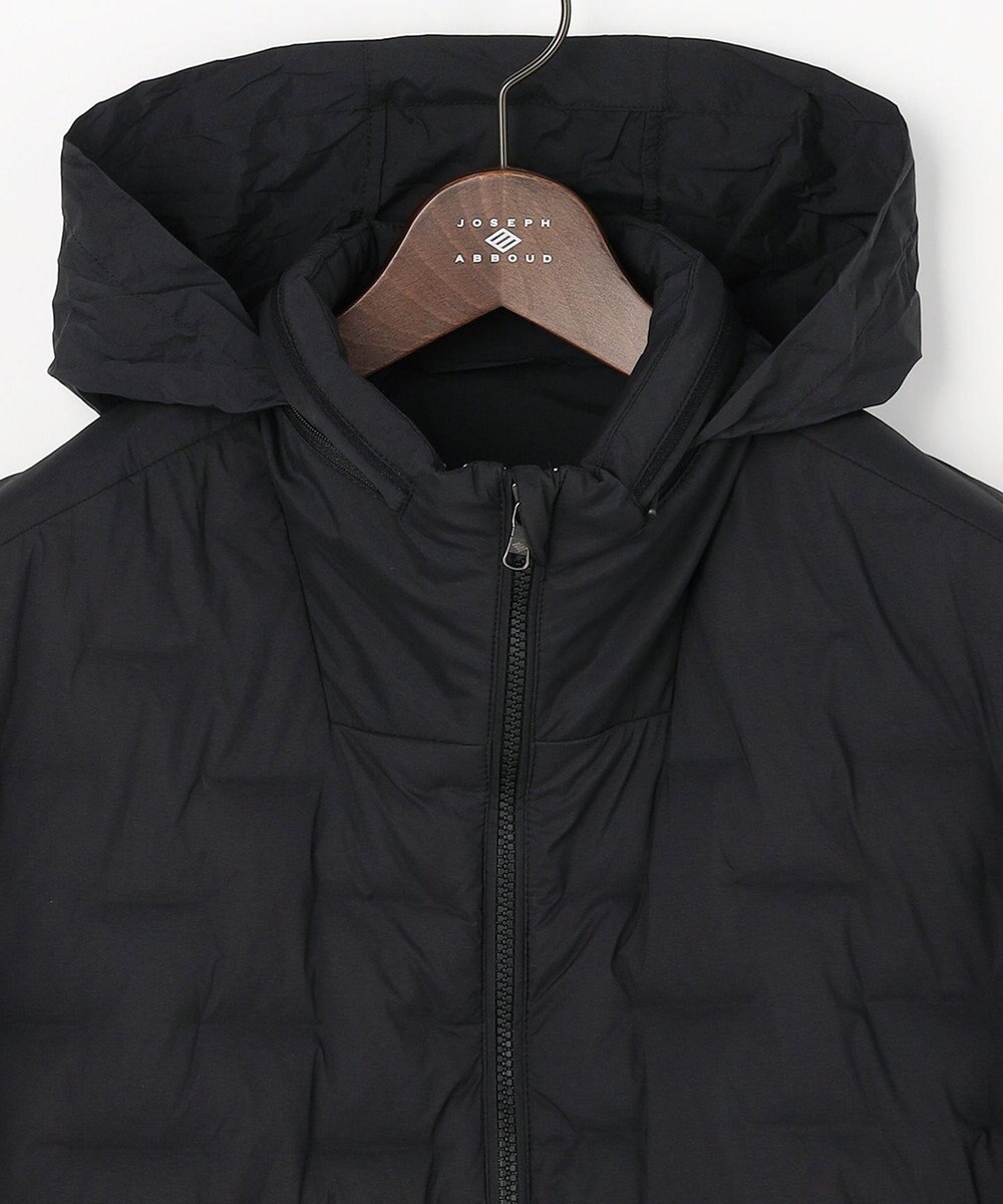 JOSEPH ABBOUD 【キングサイズ・ストレッチ/中綿/軽量/インフード】2WAYストレッチパテッドブルゾン 