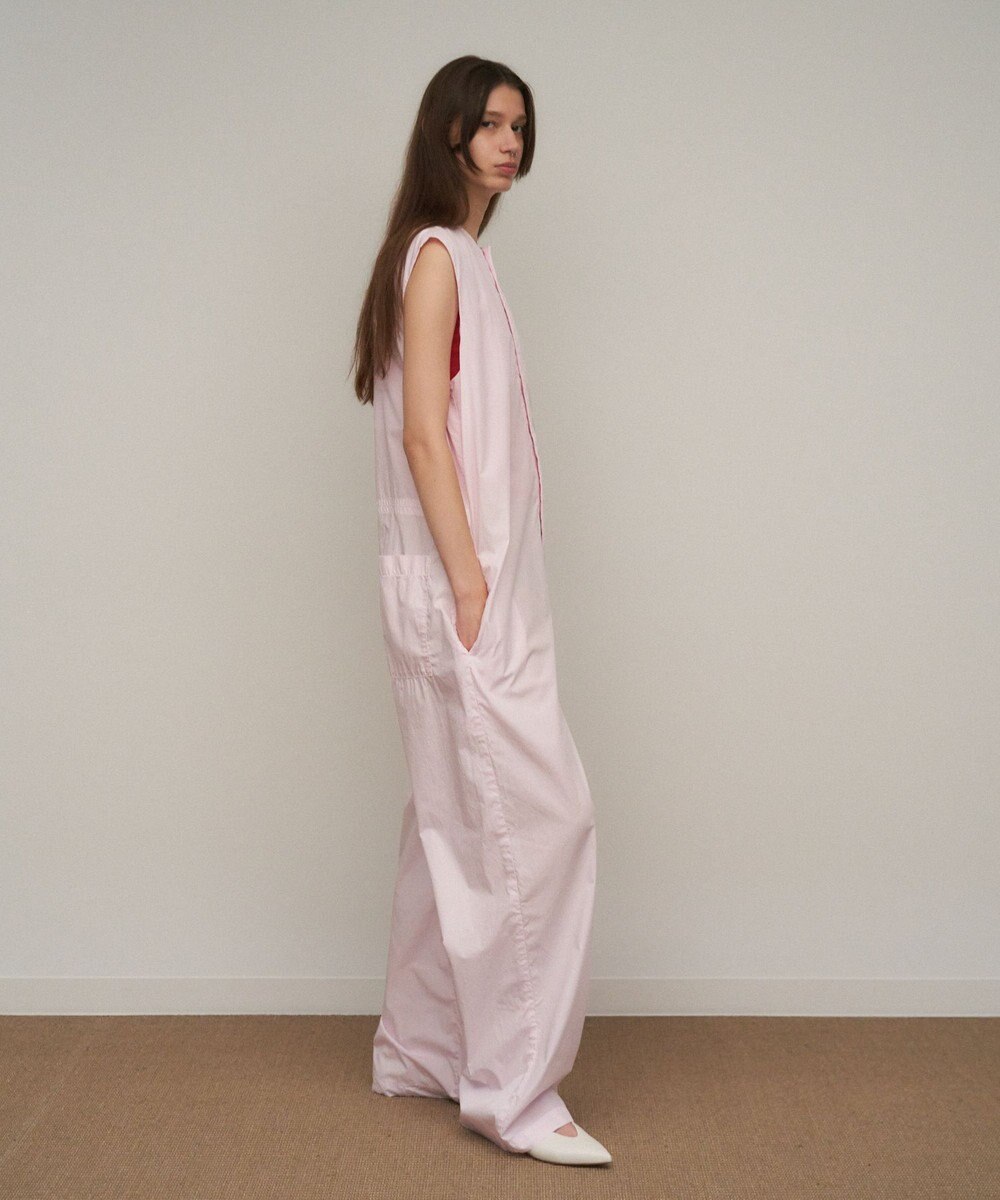ATON NATURAL DYED COTTON LAWN | ジャンプスーツ 