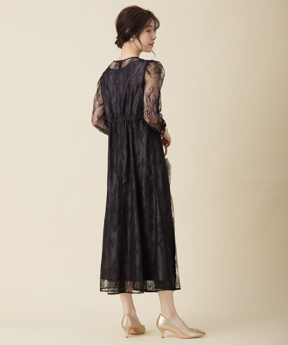 ANY SIS 【Lily Calin】クラシックナローレース ドレス 