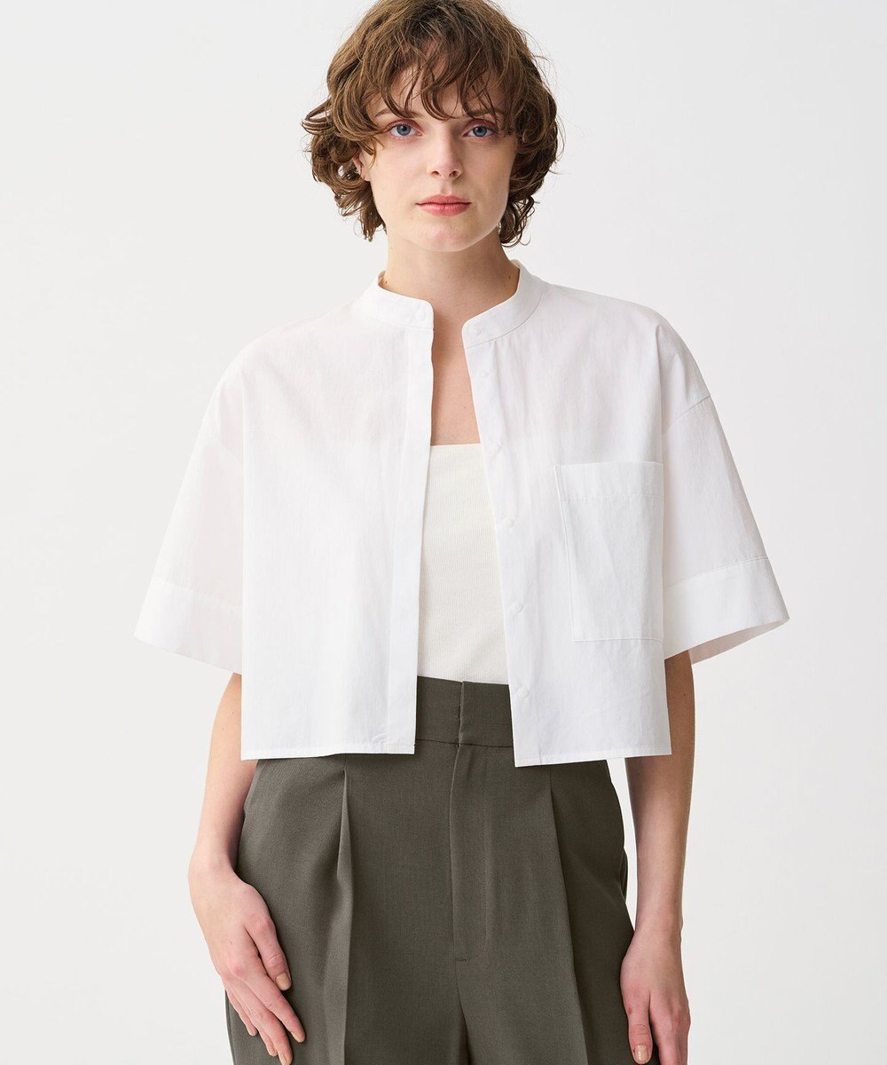 uncrave カラータイプライター ショートシャツ 