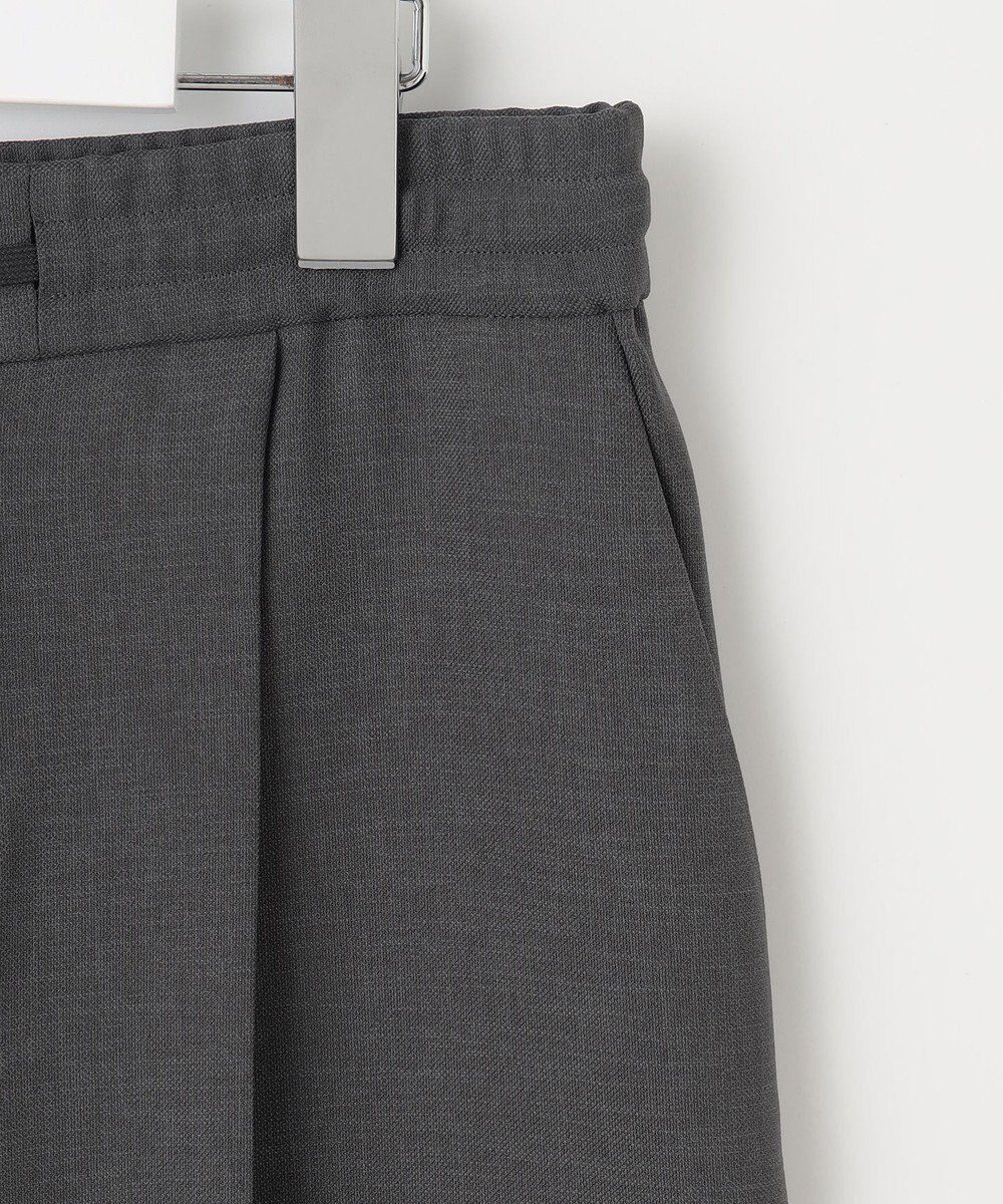 自由区 【洗える】ツイステッドダブルクロスワイドストレート パンツ 