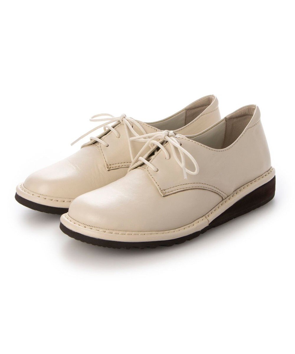 ing <ing>【サスティナブル】レースアップスリッポン 