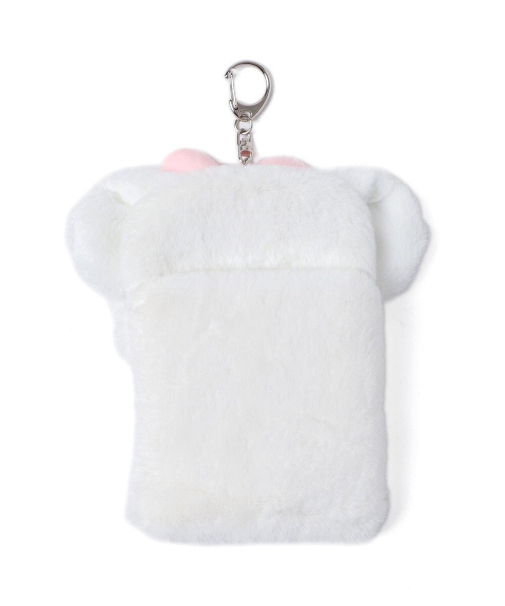 WEGO ふわふわぬいカードホルダーキーホルダーA 