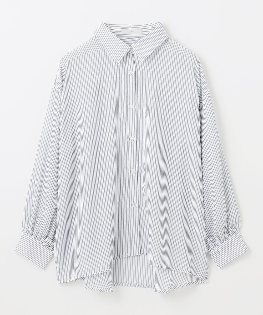 ANY L 【洗濯機可】シアーシャツ 