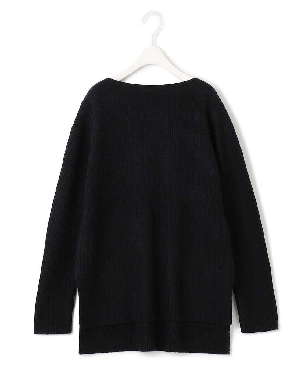 ICB 【WEB限定カラーあり】ウールカシミヤ ボートネックニット 
