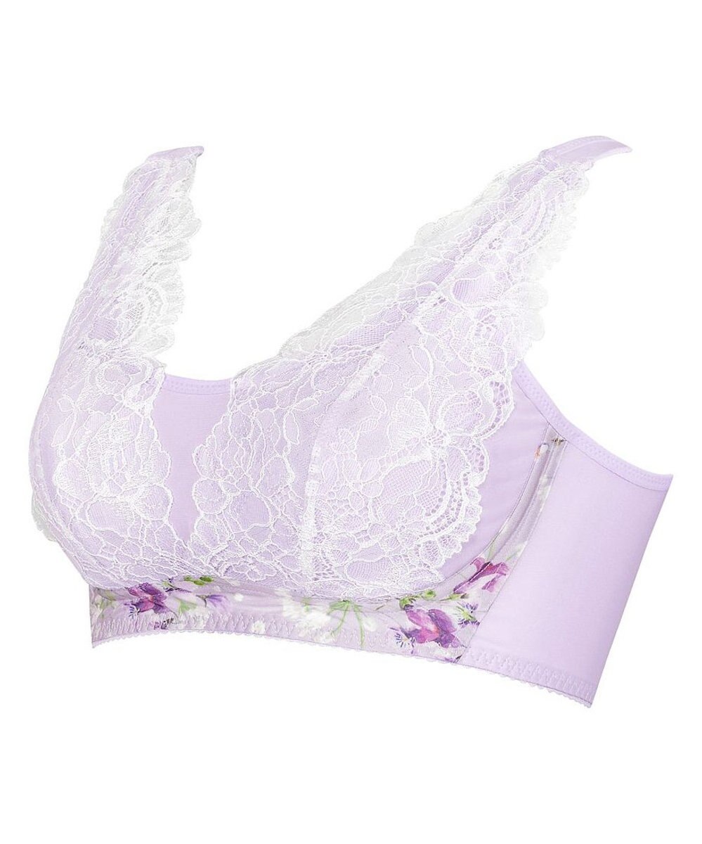 WACOAL ルジェ 【ナイトアップブラ　ドレッシィ】 ノンワイヤーブラ ナイトブラ 脇流れを防ぐ 立体的なバストシルエット ここちいい肌ざわり ペアショーツあり レディース BCA124 /ワコール 