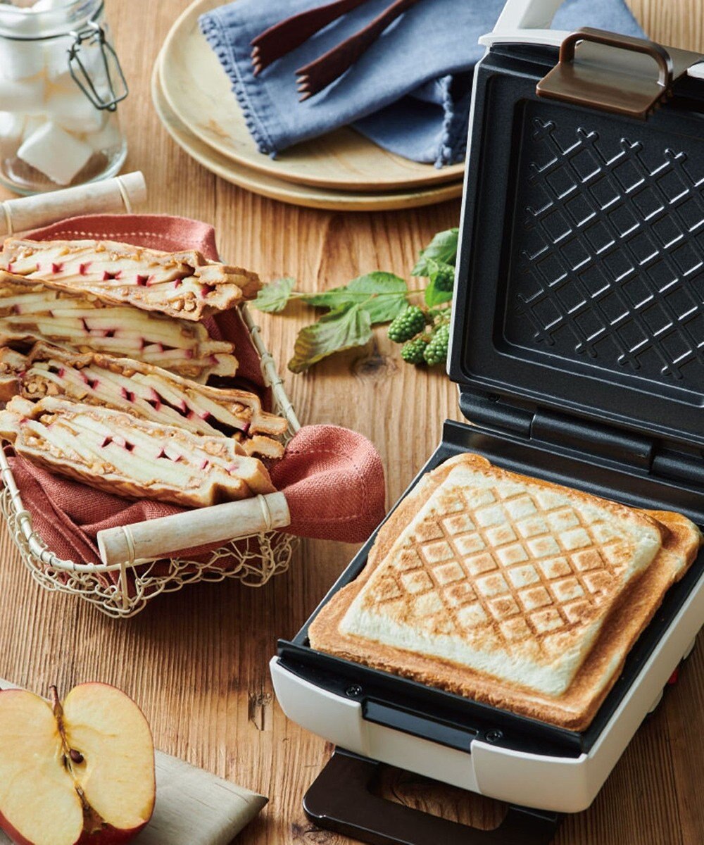 YAMATO テーブル＆キッチン 【レコルト】プレスサンドメーカーミニ  レッド  RPS-3(R) 