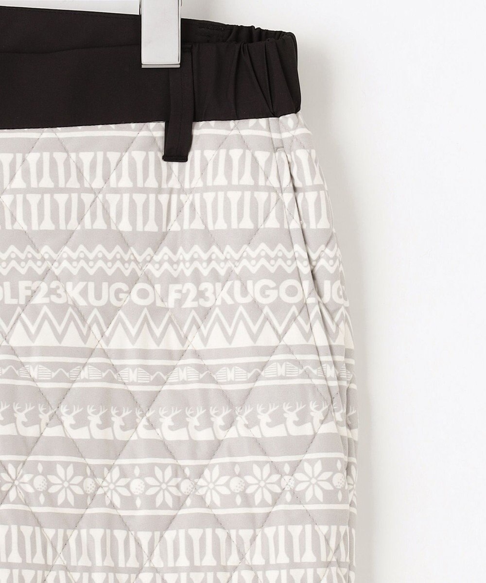 23区GOLF 【MEN】ノルディック柄 キルティング パンツ 