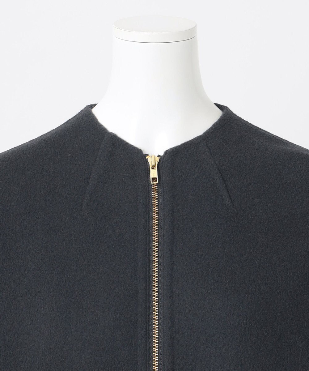 23区 【エステータ】ブラッシュドラムズウール ブルゾン 