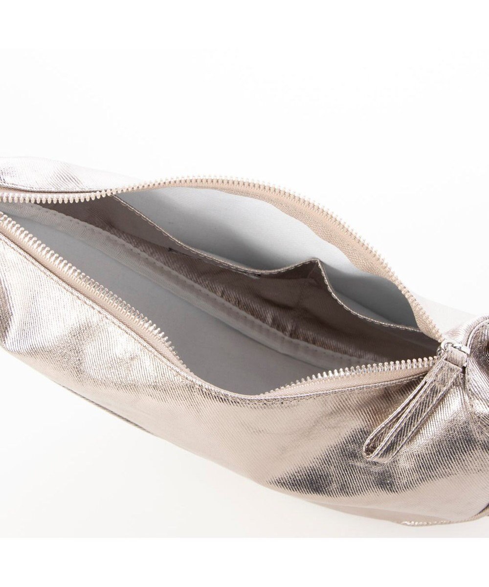 UNBILLION カシュカシュ cachecache / アシンメトリーメタリックショルダーバッグ 