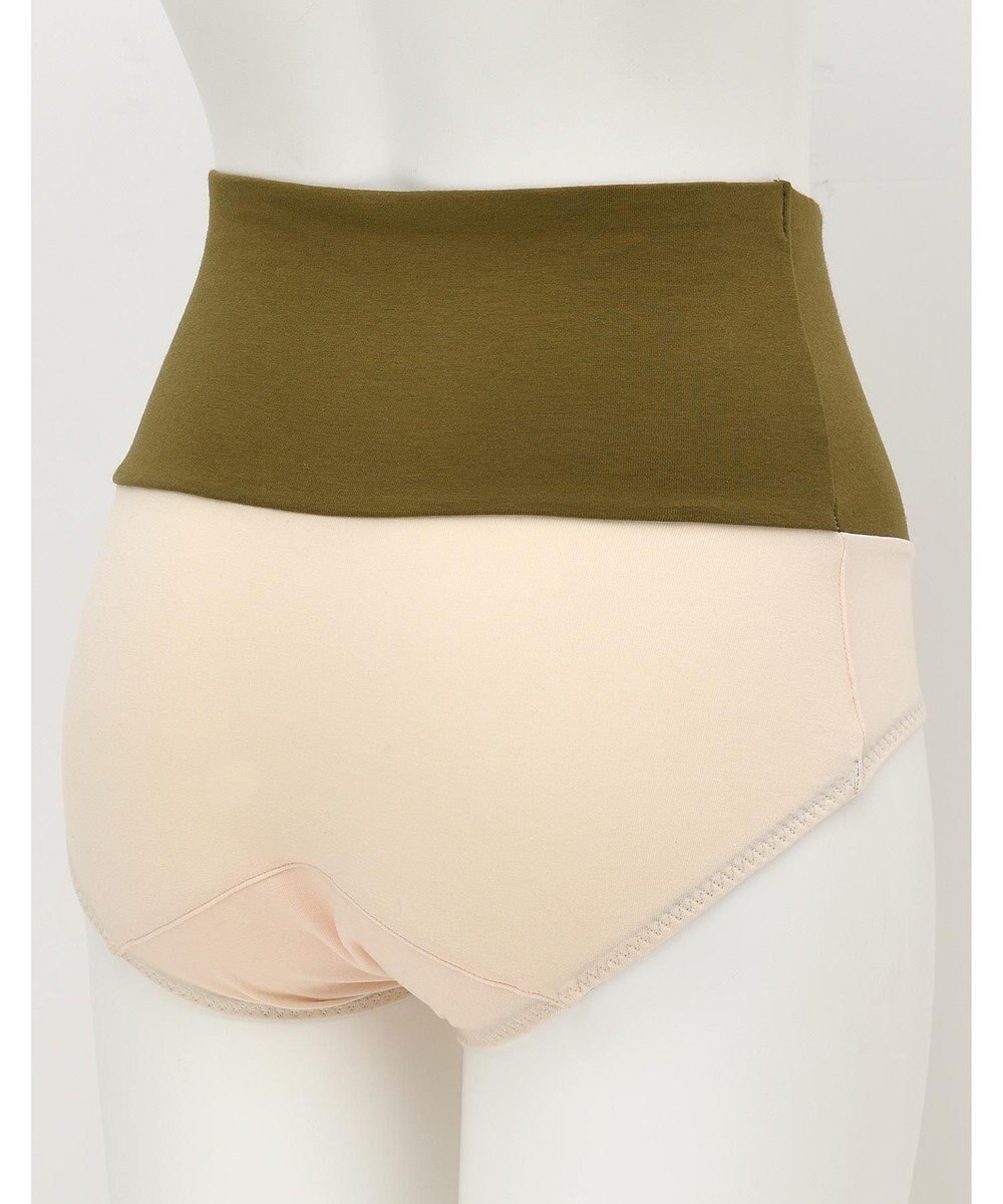 une nana cool 綿ベア天竺 カラーブロッキング サニタリーショーツ 