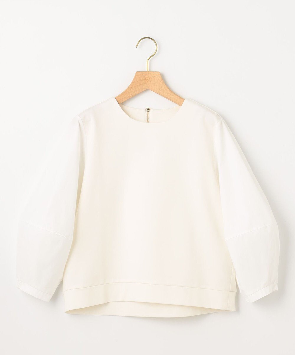 組曲 L 【WEB限定】ランタンスリーブミニ裏毛 プルオーバー 