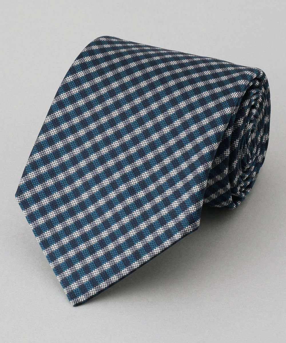 GOTAIRIKU GOTAIRIKU別注【日本製】シルク ネクタイ_チェック 