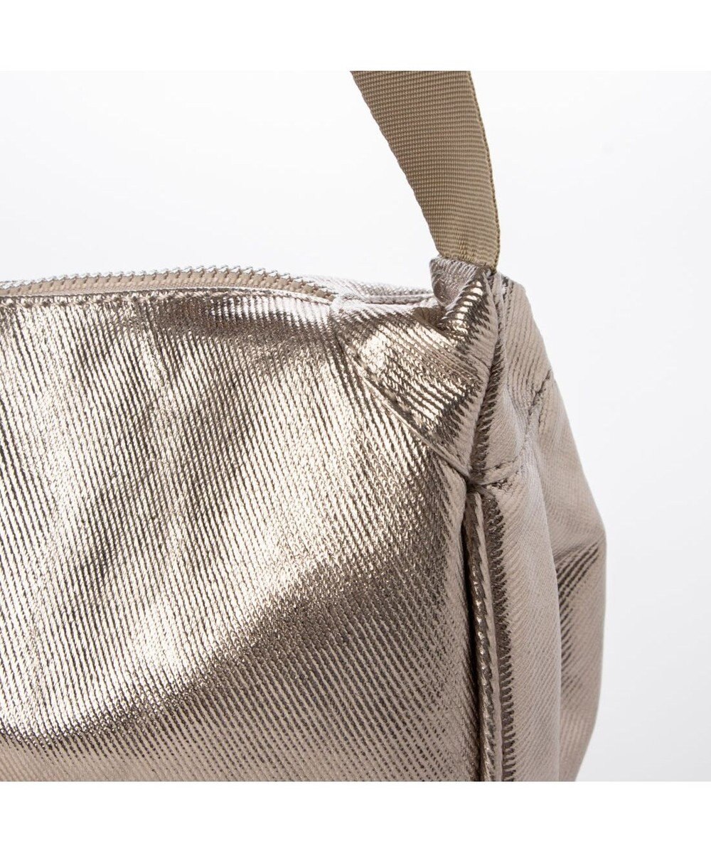 UNBILLION カシュカシュ cachecache / アシンメトリーメタリックショルダーバッグ 