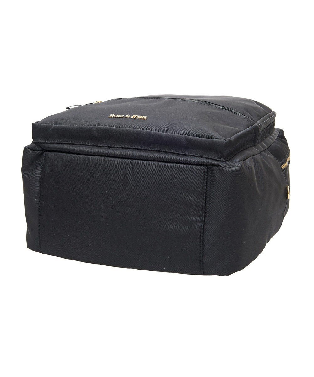 Maison de FLEUR 撥水加工ポケットリボンリュック 