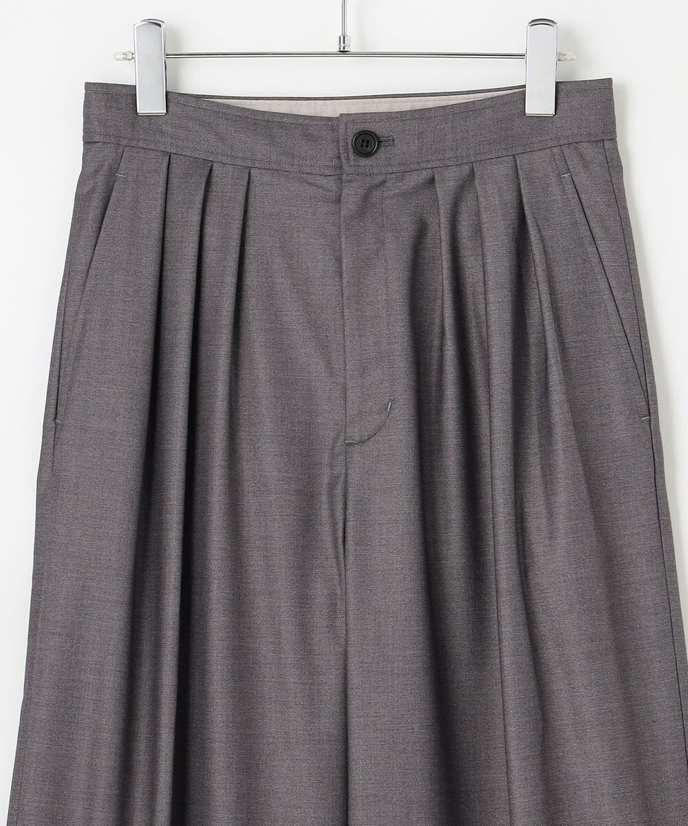 #Newans 【洗濯機可/しわになりにくい】ベリーワイドパンツ 