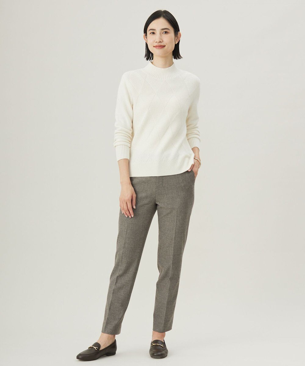 J.PRESS LADIES 【WEB限定カラーあり・洗える】CAT ハイネックプルオーバー ニット 