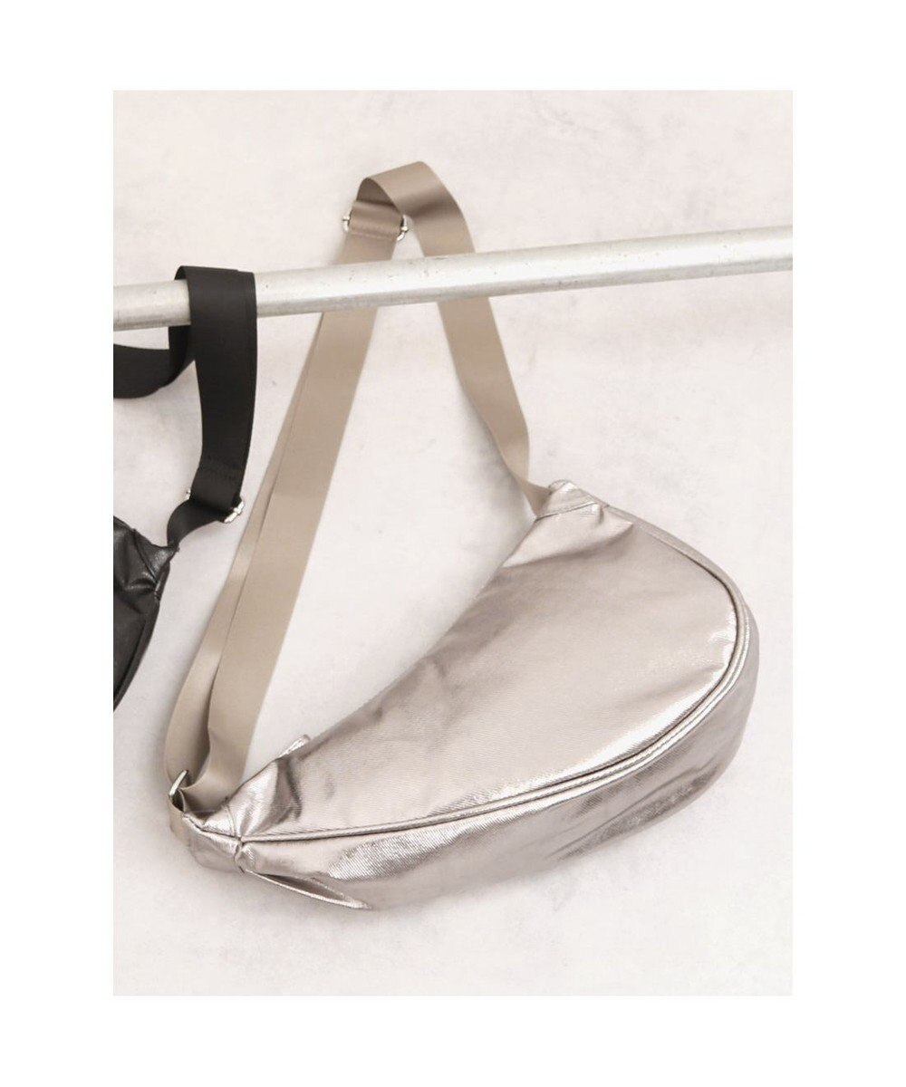 UNBILLION カシュカシュ cachecache / アシンメトリーメタリックショルダーバッグ 