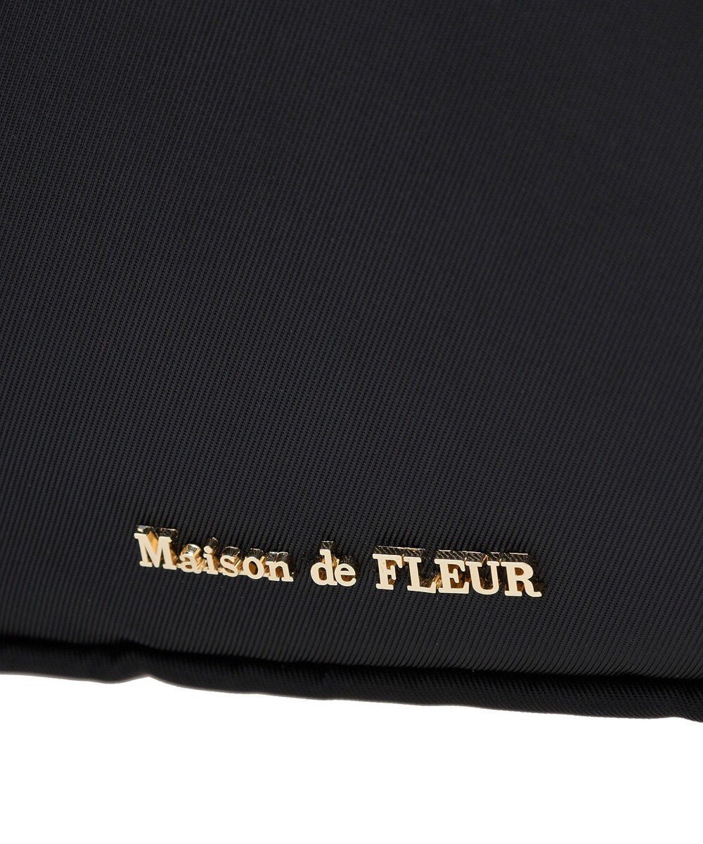 Maison de FLEUR 撥水加工ポケットリボンリュック 