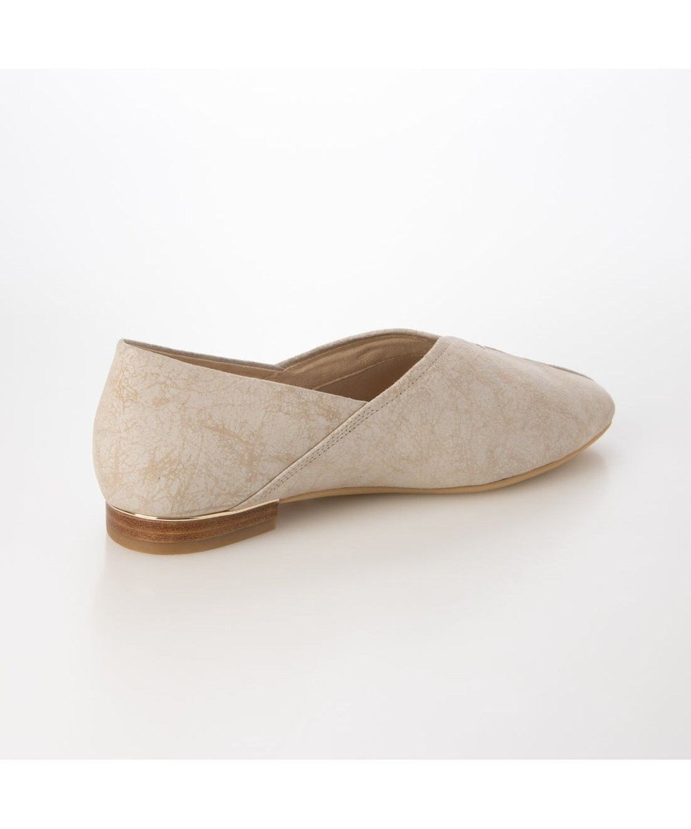 ing <ing>Vカットフラットシューズ 