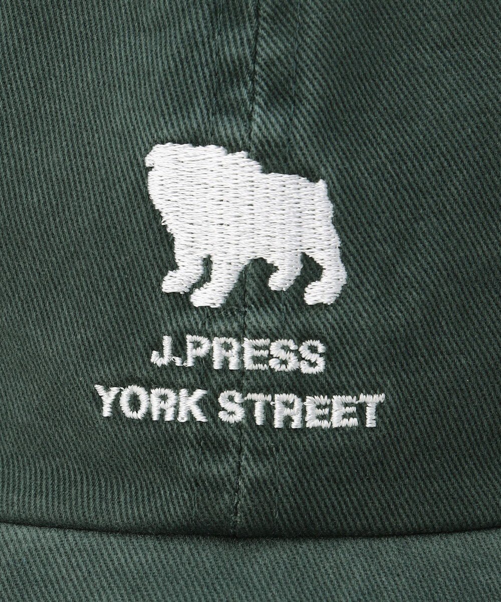 J.PRESS YORK STREET 【UNISEX】ピグメント ロゴキャップ 