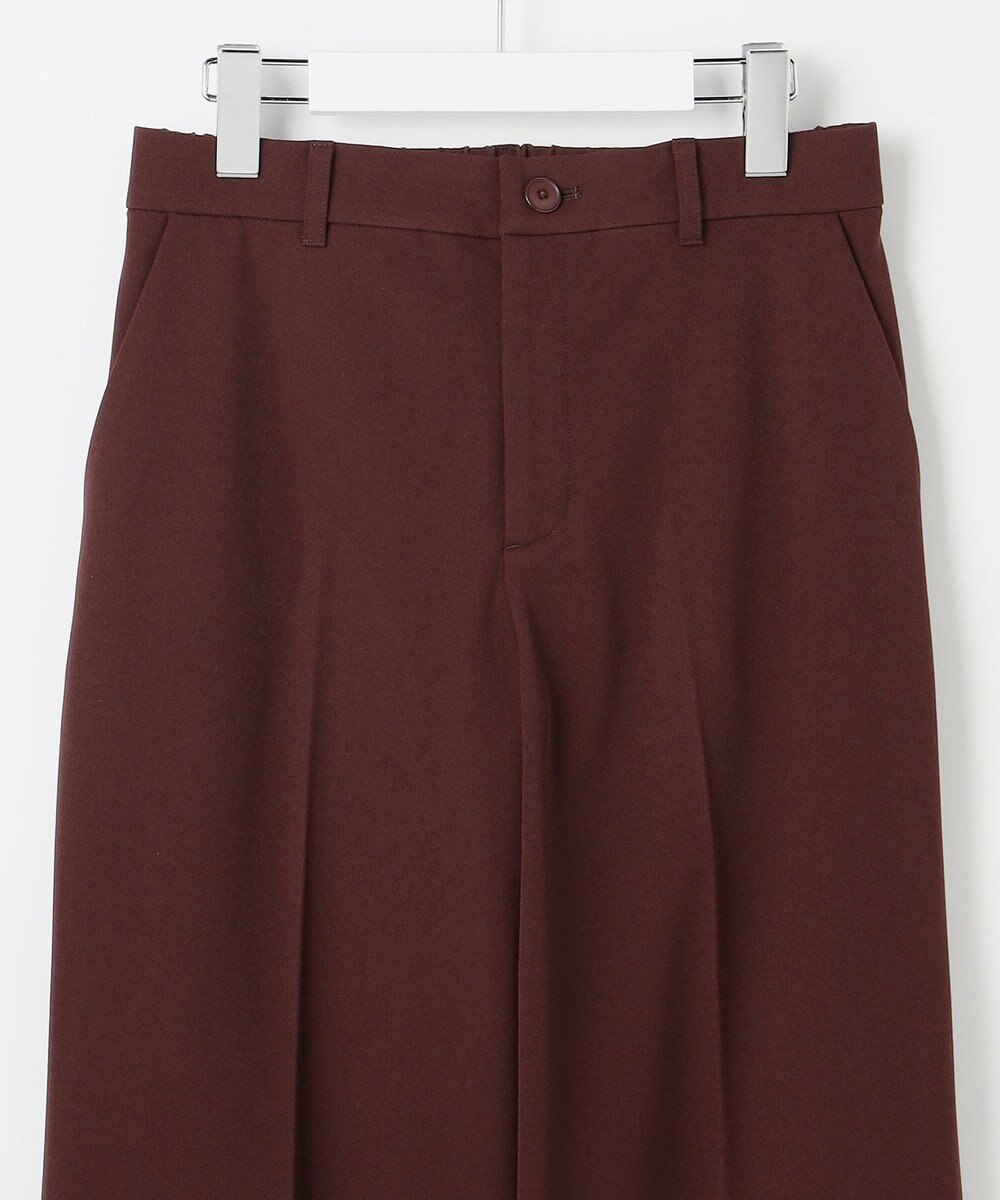 自由区 L 【19号サイズまで展開・カタログ掲載】TRギャバ裏起毛ワイド パンツ 