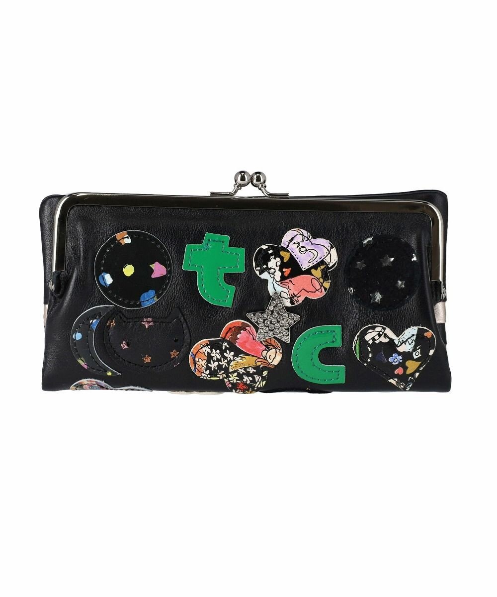 tsumori chisato CARRY tcパッチワーク がま口 長財布 