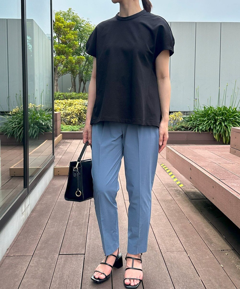 組曲 S 【2WAY】レース襟フレンチテリー カットソー 